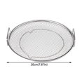 thumbnail image 3 of Gkeoshab Strainers Oil Filter Screen Double Ear Oil Drain Filter Filter Plate Fried Chicken And French Fries Rack Home & Garden, 3 of 9
