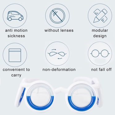 Motion Sickness Glasses,  Motion Sickness Liquid Glasses  for Child for Seasickness