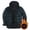 Green, variant on NTACZA Jackets for Man Casual Thicken Fleece Lined Hooded Green Button Down Plaid Hooidies Winter Men Coats,L