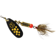 thumbnail image 1 of Mepps BF3D-BYD Black Fury In-Line Spinner #3 1/4oz Dressed Black/Yellow Dots, 1 of 3