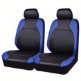 thumbnail image 1 of Universal Car Seat Cover Set PU Leather Vehicle Cushion Full Surrounded Protector, 1 of 5