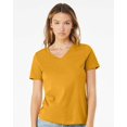 thumbnail image 1 of BELLA + CANVAS - Women’s Relaxed Jersey V-Neck Tee - 6405, 1 of 1