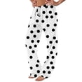 thumbnail image 1 of fatyb Lounge Pants for Women Printed Pajama Pants with Drawstring Womens Comfortable Wide Leg Pants, 1 of 6