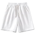 thumbnail image 1 of Diufon Men's Athletic Shorts Drawstring Waisted Outdoor Sport Shorts Spring Summer Hiking Shorts with Pockets, 1 of 6