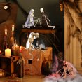 thumbnail image 3 of Kcavykas Home, Garden Halloween Skeleton Ghost House Decoration Props Skeleton Moving Skeleton Simulation Human Skeleton Decoration, 3 of 8