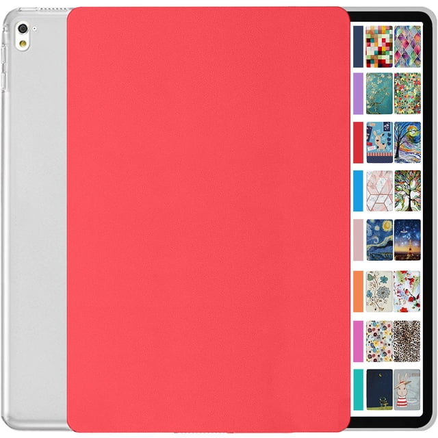 iPad Pro 9.7 Pouces 2016 Case A1673 MLMP2LL/A MM172LL/A MLMN2LL/A MLMQ2LL/A A1674 A1675 MLMW2LL/A MLMX2LL/A MM192LL/A MLMV2LL/A MLMY2LL/A MLN12LL/A MM1A2LL/A MLPX2LL/A MLPW2LL/A MLPY2LL/A - Rouge