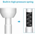 thumbnail image 4 of Shower Curtain Rod - Adjustable Tension Spring Shower Curtain Rod Tension Premium Stainless Steel -Slip No Drilling No Rust for Bathroom, 4 of 7