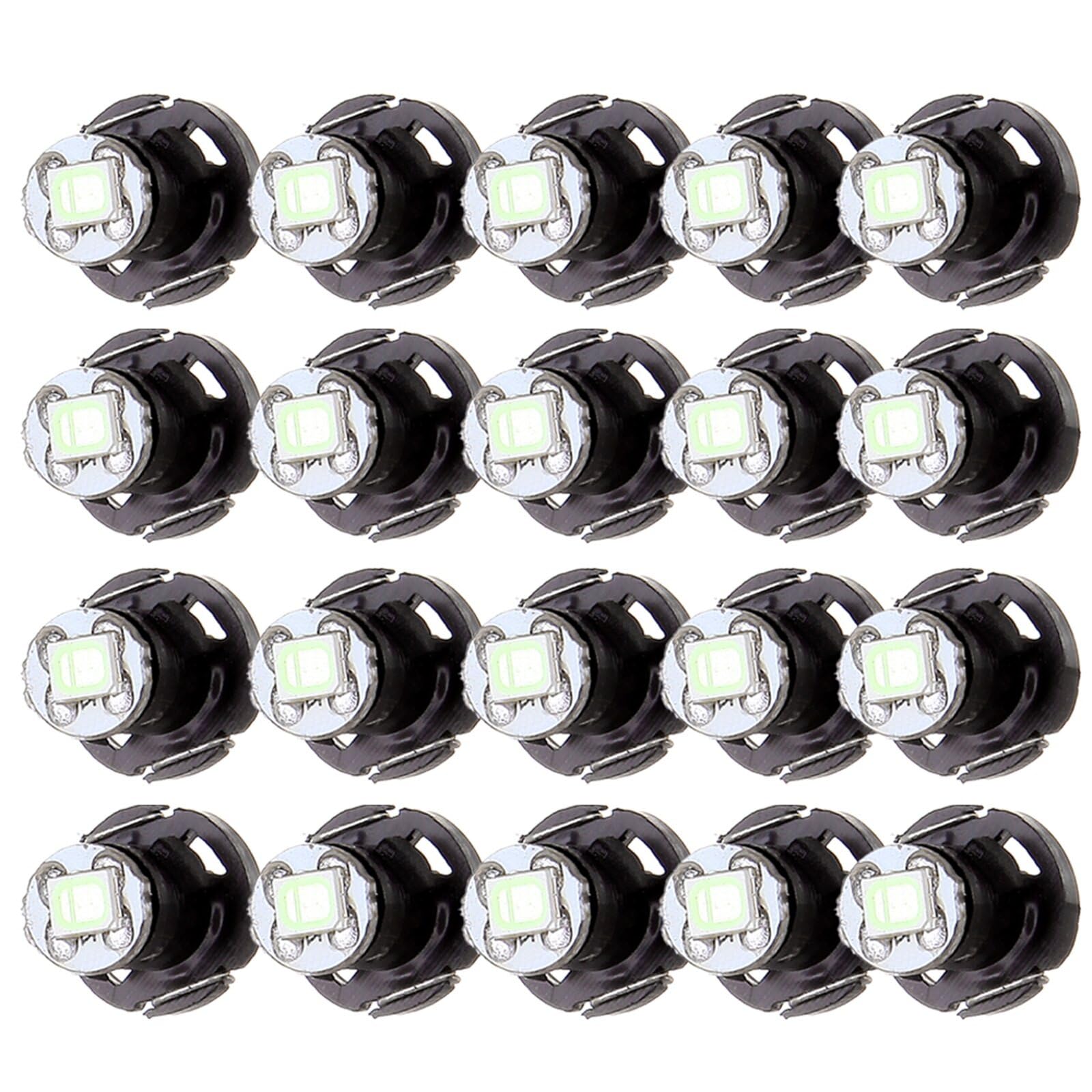 cciyu Lot de 20 Ampoules à DEL Neo à Coin Bleu T4/T4.2 (Bleu Glace)