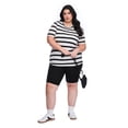 thumbnail image 2 of Lane Bryant Women'S Plus Crew-Neck T-Shirt, 2 of 6
