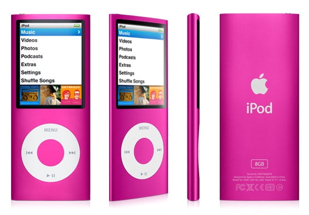 Apple iPod Nano 4th Genertion 16GB Pink Like New Condition, Used