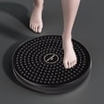 thumbnail image 2 of Black Waist Twister Disc Fitness Equipment For Home Workout Abdominal Exercise Machine 24.5Cm Size Non Slip Surface For Core Training And Body Shaping, 2 of 6