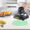 thumbnail image 1 of Silicone Mat for Air Fryer Countertop Protection 10.4x10.4 Inch Heat Resistant Trivet | Multifunctional Non-Slip Kitchen Mat for Hot Pots, Dishes, Baking | Thickened Raised Edges, Easy to Clean, 1 of 6