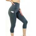 thumbnail image 1 of Seajoy Athletic High-Waisted Capri Leggings with Hip Pockets, 1 of 1