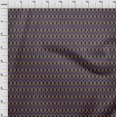 thumbnail image 3 of oneOone Georgette Viscose Fabric Geometric Ikat Print Fabric By Yard 42 Inch Wide, 3 of 4