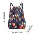 thumbnail image 3 of Rbaofujie Waterproof Drawstring Gym Backpack Bag for Men & Women, Sport Gym Sack Mini Travel Daypack, 3 of 3