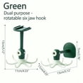 thumbnail image 4 of Awdenio 360 Degree Self Adhesive Vertical Hook Waterproof Utility Hook For Home Bathroom, 4 of 5