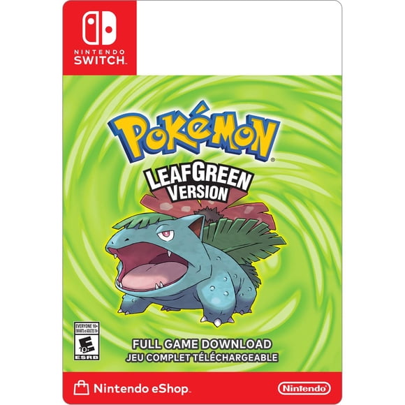 Pokémon LeafGreen - Nintendo Switch 2 (Code Numérique)
