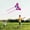 Purple#24875, variant on Large Kite for Kids and Adults | Easy to Fly Outdoor Toy with Long Tail | Durable Vinyl Flying Kite for Beginners | Fun Family Activity for Beach, Park, and Field