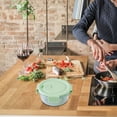 thumbnail image 4 of Yhmxh Kitchen Gadgets,Home and Kitchen,Glass Bento Box Can Be Microwave Oven Students Heated Lunch Box Office Fresh-keeping Box Bento Boxs, 4 of 6