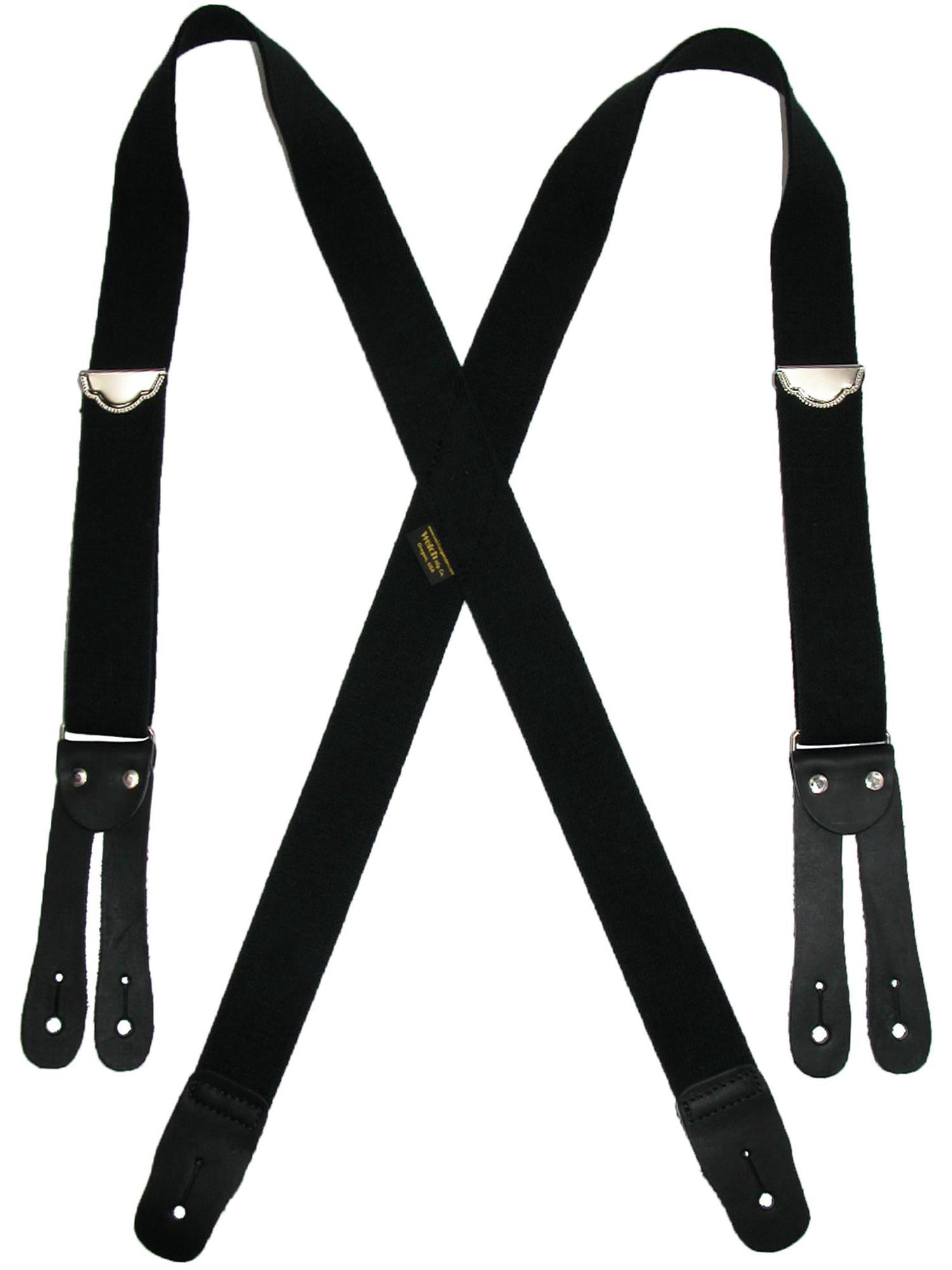 Welch  Elastic Button End Double Face Suspenders (Men's Big & Tall)