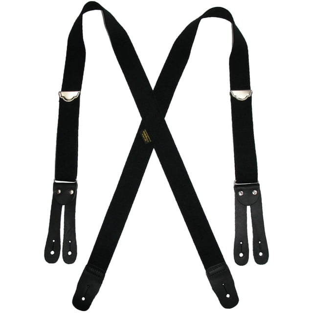 Welch Elastic Button End Double Face Suspenders (Men's)