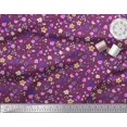 thumbnail image 2 of Soimoi Rayon Fabric Flower Watercolor Print Sewing Fabric Yard 42 Inch Wide, 2 of 3