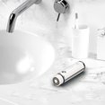 thumbnail image 3 of relayinert Electric Mini Shaver Rotary LED Battery Display Portable Pocket Home Travel Beard Shaving Machine Trimmer for Man Gold 1Set, 3 of 6