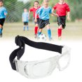 thumbnail image 3 of Sport Goggles, Regulable Design Protective Basketball Glasses Curved PC Material Fit Frame Impact  Sports Protective Glasses for Kids, 3 of 8