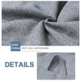 thumbnail image 3 of Grand Fauteuil Poire, Housse Extérieure Ultra Douce Style Simple Sans Remplissage Interne en Tissu Convenant au Salon, 3 of 7