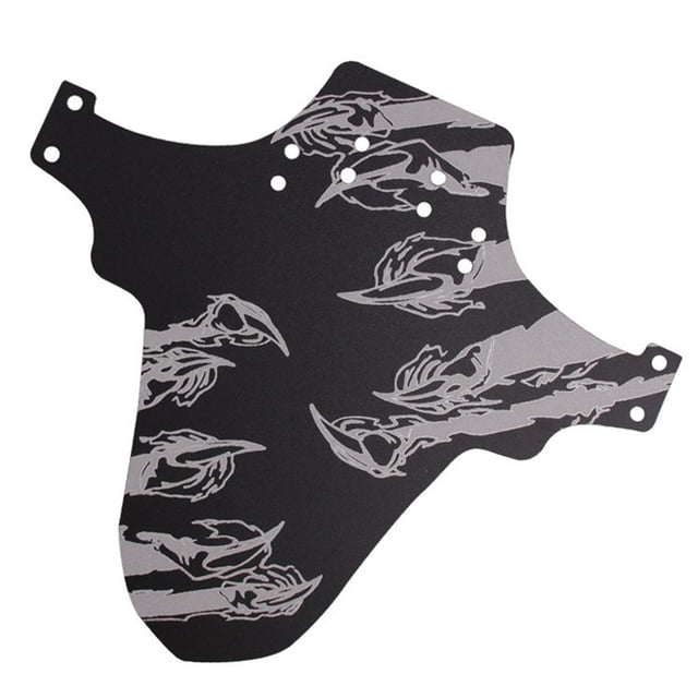 fastboy Bicycle Splasher Front Rear Tire Wheel Guard Mountain Bikes Bike Protecting Tool Floral Print Mudguard Accessories Claw 1Set