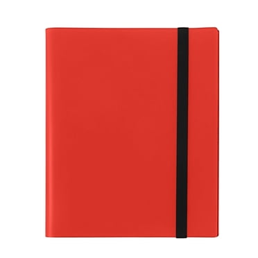 YYV 9-Pocket Trading Card Binder Multiple Pocket Trading Card Album With Straps 360 Side-Loading Pockets Album for Sports Cards Football