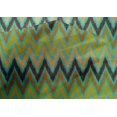 thumbnail image 4 of oneOone Cotton Silk Fabric Chevron Ikat Printed Fabric 1 Yard 42 Inch Wide, 4 of 4
