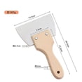 thumbnail image 3 of TIMIFIS Décorations Intérieures, Spatule Plate Spatule Antiadhésive Spatule Multifonctionnelle Spatule de Cuisson Yoki Spatule à Omelette Spatule pour Louche Déco Maison, 3 of 4