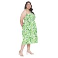 thumbnail image 4 of Oussum Robe Tube Courte pour Femmes Sans Manches, Robes d'Été, Vert, 4 of 7