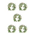 thumbnail image 2 of Youkk Fleurs Artificielles Intérieur Ou Extérieur à l'Apparence Réaliste Rose Longue Durée 5Ensemble, 2 of 6