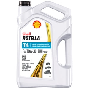 Shell Rotella T4 Triple Protection 10W-30 Diesel Engine Oil, 5 Litre