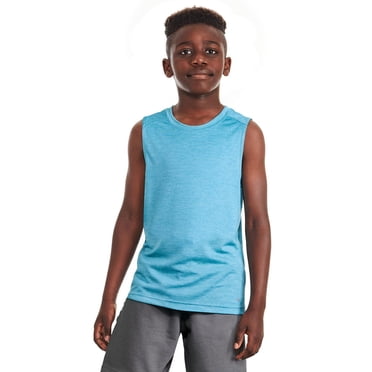 Débardeur de musculation teint par espacement Athletic Works pour garçons