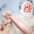 thumbnail image 1 of Tondeuse à Poils d'Animaux avec Lumière LED, Tondeuse Professionnelle pour Chiens et Chats, Chargement USB, Tondeuse Électrique pour Poils Autour du Visage, Yeux, Oreilles, Pattes, 1 of 6