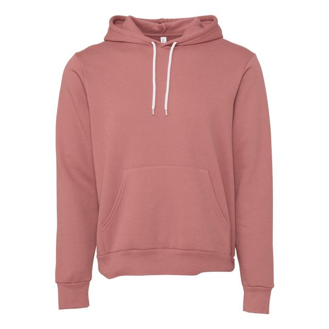 BELLA+CANVAS 3719 Chandail à Capuchon Unisexe en Molleton Poly-Coton, TG, Mauve