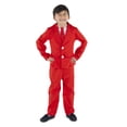 thumbnail image 2 of Kids Neon Red 3 Piece Suit Costume - By Dress Up America, 2 of 4
