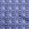 thumbnail image 1 of oneOone Velvet Medium Blue Fabric Butterflies Sewing Craft Projects Fabric Prints By Yard 58 Inch Wide, 1 of 4