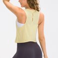 thumbnail image 5 of LSLJS Débardeurs d'Été Décontractés à Col Rond Sans Manches pour Femmes Yoga Tennis Sport à Séchage Rapide, Camisoles Débardeurs pour Femmes, 5 of 5