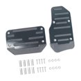 thumbnail image 4 of jinwen 2 Pieces Brake Pedal Covers Set Auto Interior Accessories Automotive Generic Black, 4 of 9