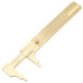 thumbnail image 1 of Vernier Caliper High Accuracy Brass Caliper Double Scales Easy Reading Brass Casting For Building Industrial Daily Use, 1 of 6