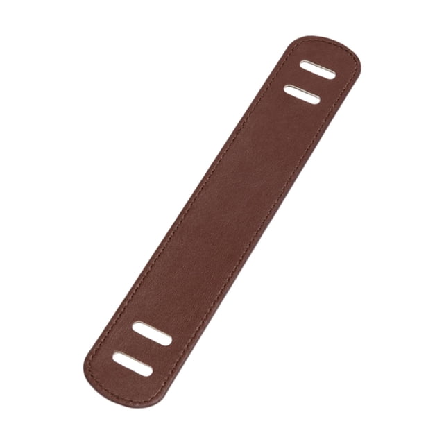 Bunblic Leather Shoulder Strap Pad Fixing Replacement for Satchels Backpacks Handbag brown S
