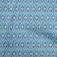 thumbnail image 1 of oneOone Polyester Spandex Light Blue Fabric Ikat Sewing Material Print Fabric By The Yard 56 Inch Wide, 1 of 4