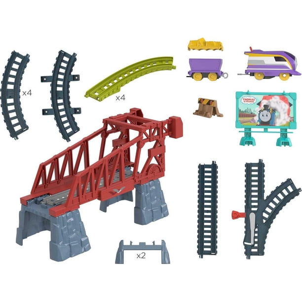 Thomas and Friends Vicarstown Bridge Train Set, Figure-8 Track Set