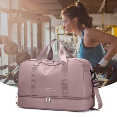 Dvkptbk Expandable Gym Bags, Duffle Bags for Sports And Weekend Travel, Large Capacity Lightweight Overnight Bags for Men And Women, Travel Duffel Bags, Sports Tote Bag