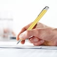 thumbnail image 4 of H Portable Black Metal Telescopic Ballpoint Pen Suitable For Office Writing For Teachers Ladies And Gentlemen., 4 of 6