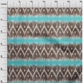 thumbnail image 2 of oneOone Tissu Viscose Georgette Chevron Ikat Imprimé 1 Yard 42 Pouces de Large, 2 of 4